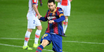 Messi Sah Samai Rekor Xavi di La Liga thumbnail